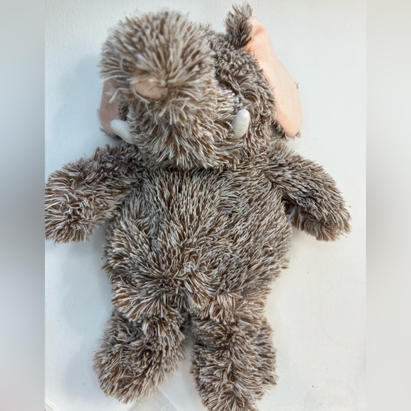 Cozy Hugs plush brown elephant aromatherapy heat & cold weighted - Picture 3 of 6